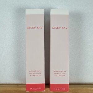 Mary Kay MICELLAR CLEANSING WATER -  MAKEUP REMOVER - Full Size - LOT OF 2 - New